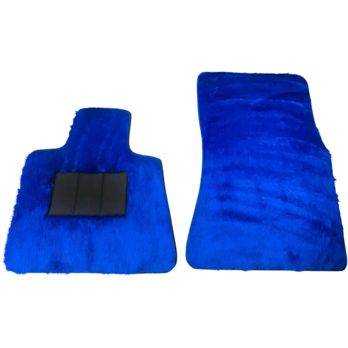 Blue Sheepskin Floor Mats for Rolls-Royce Dawn (2016-2023) - AutoWin