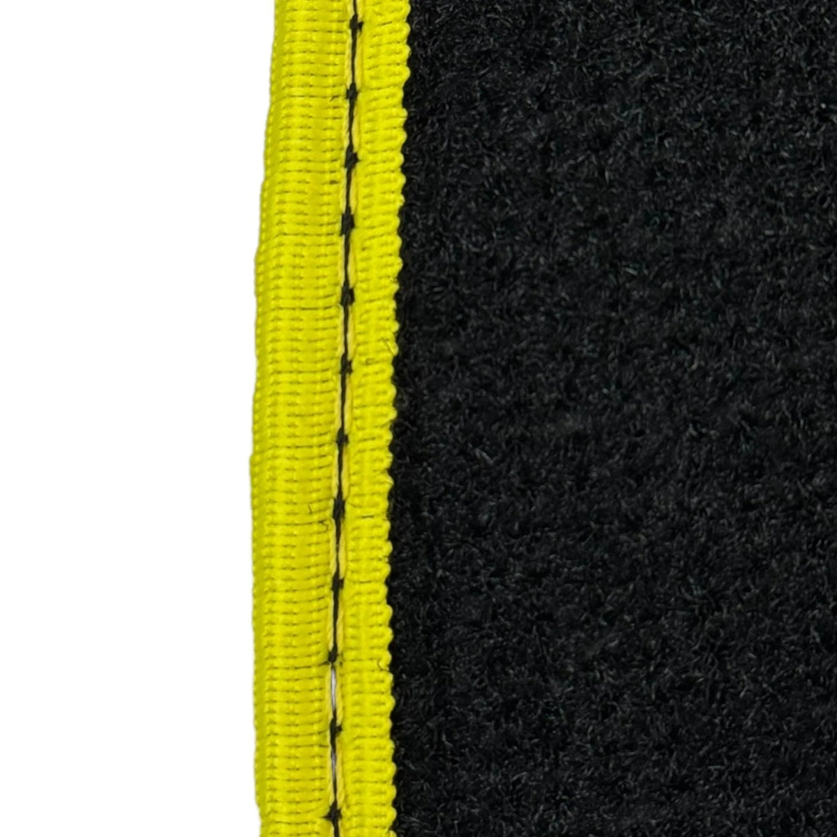 Carbon Fiber Floor Mats for Ferrari F12 Berlinetta (2012-2022) | Yellow Trim - AutoWin