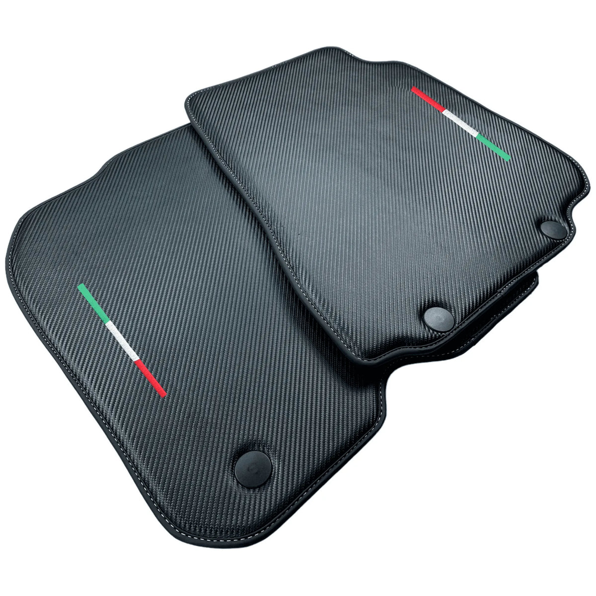 Carbon Fiber Leather Floor Mats For Ferrari 812 Superfast