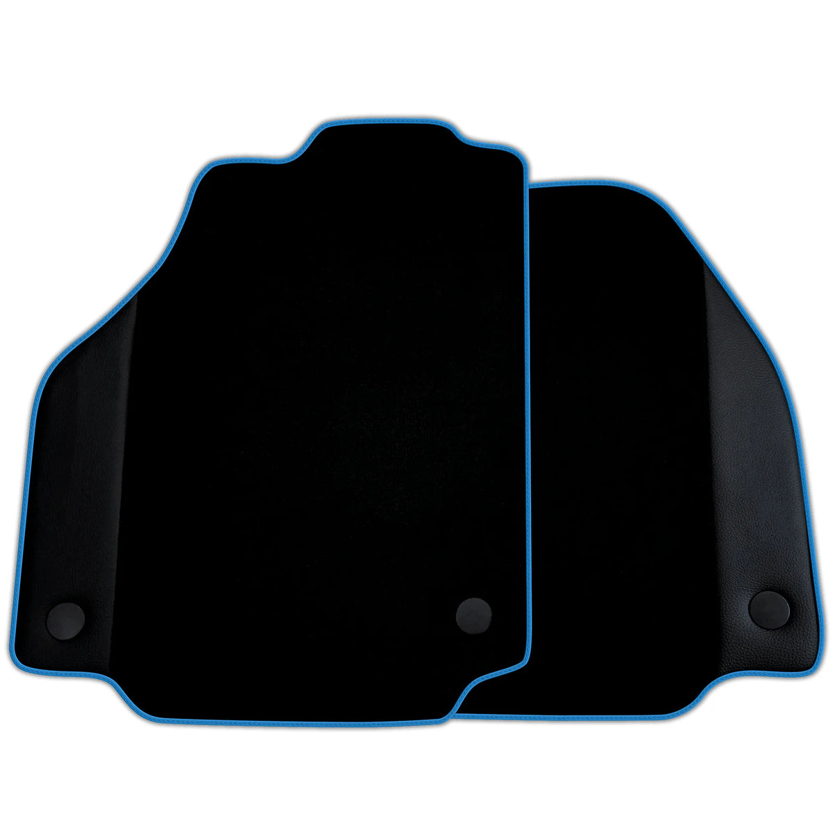Custom Black Floor Mats for Ferrari 458 GT2 (2012-2015) With Leather | Various Trim Colors
