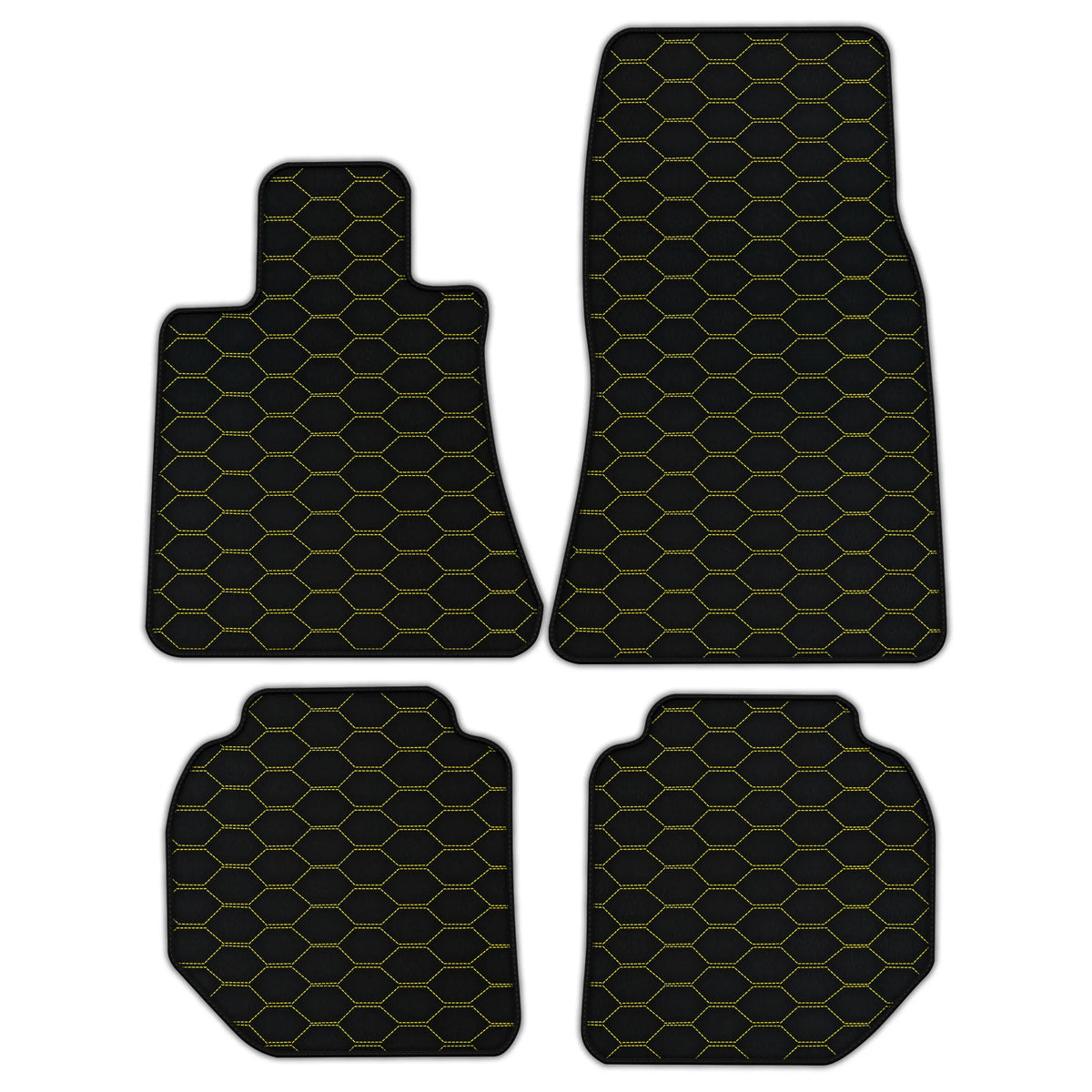 Customizable Leather Floor Mats with Divario Pattern for Rolls Royce Ghost Series II (2021–2024)