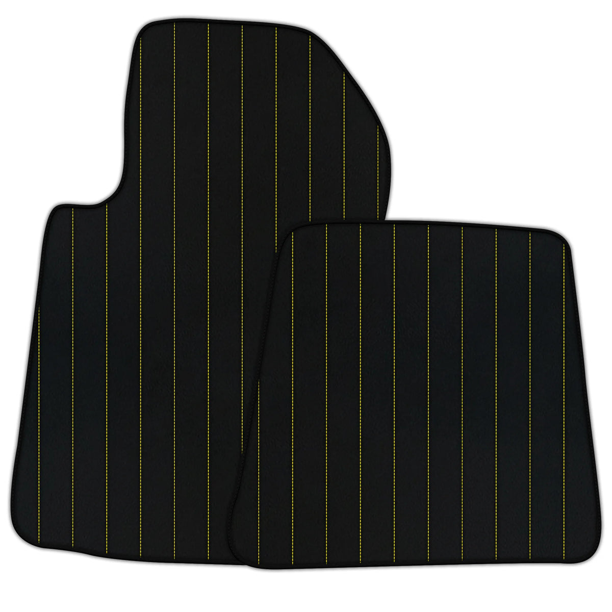 Customizable Leather Floor Mats with Line's Pattern for Ferrari 599 Coupe (2006-2012)