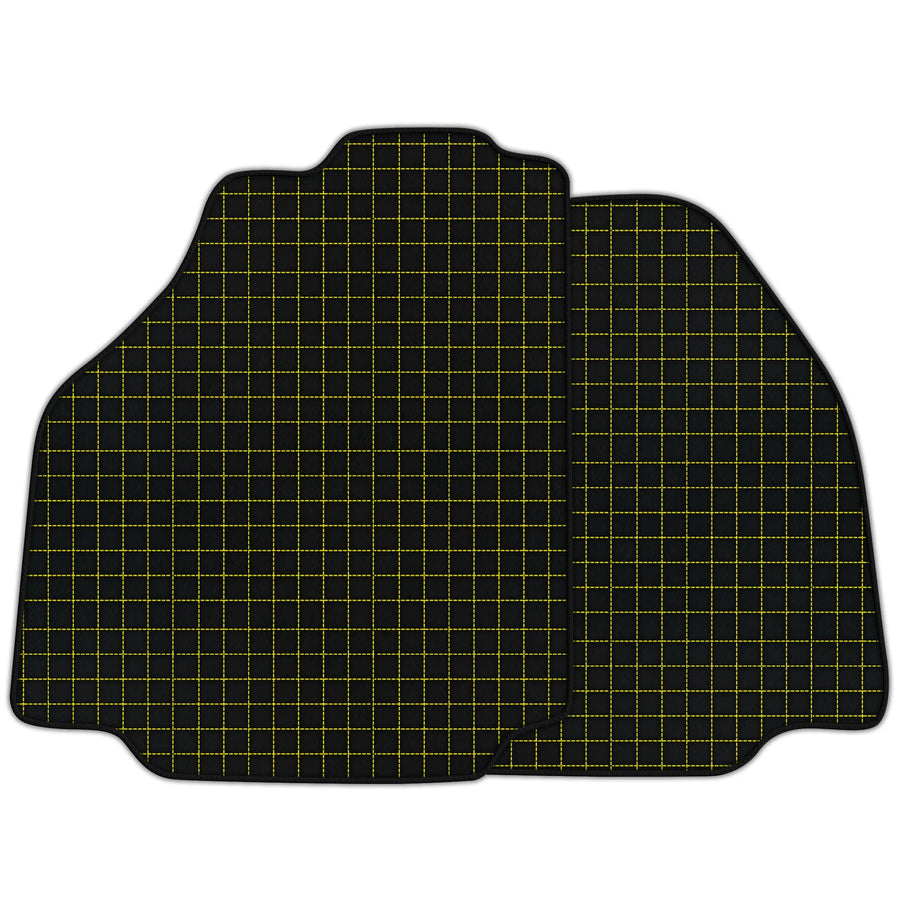 Customizable Leather Floor Mats with Square's Pattern for Ferrari 458 GT2 (2012-2015)