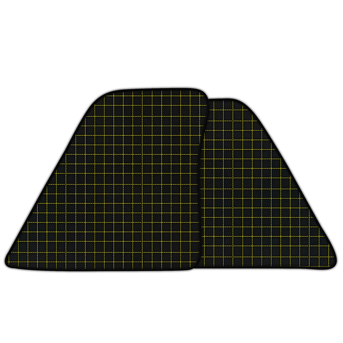 Customizable Leather Floor Mats with Square's Pattern for Ferrari SF90 Stradale (2019-2024)