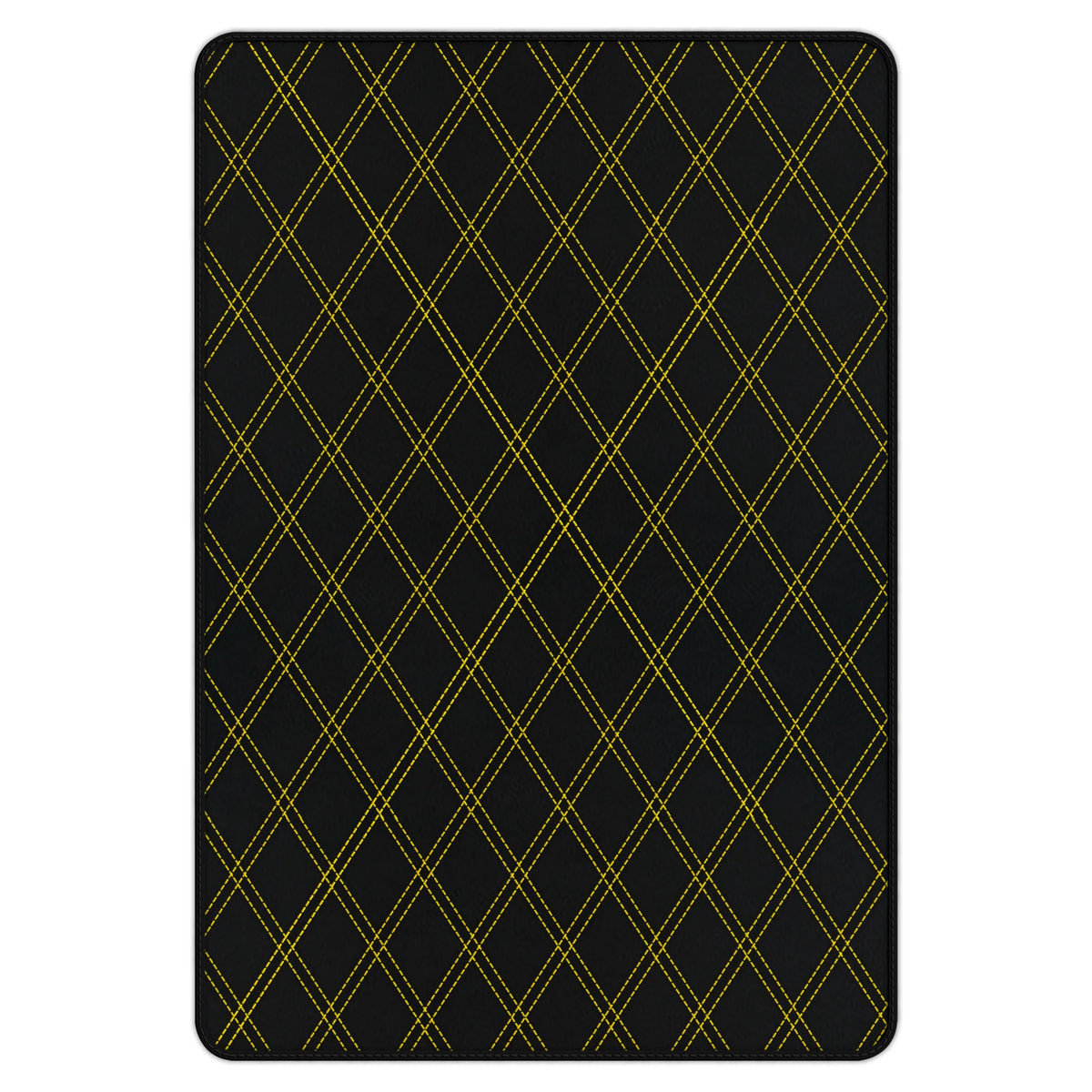 Customizable Leather Trunk Floor Mats with Double Diamond Pattern for Ferrari 458 Italia (2009-2015)