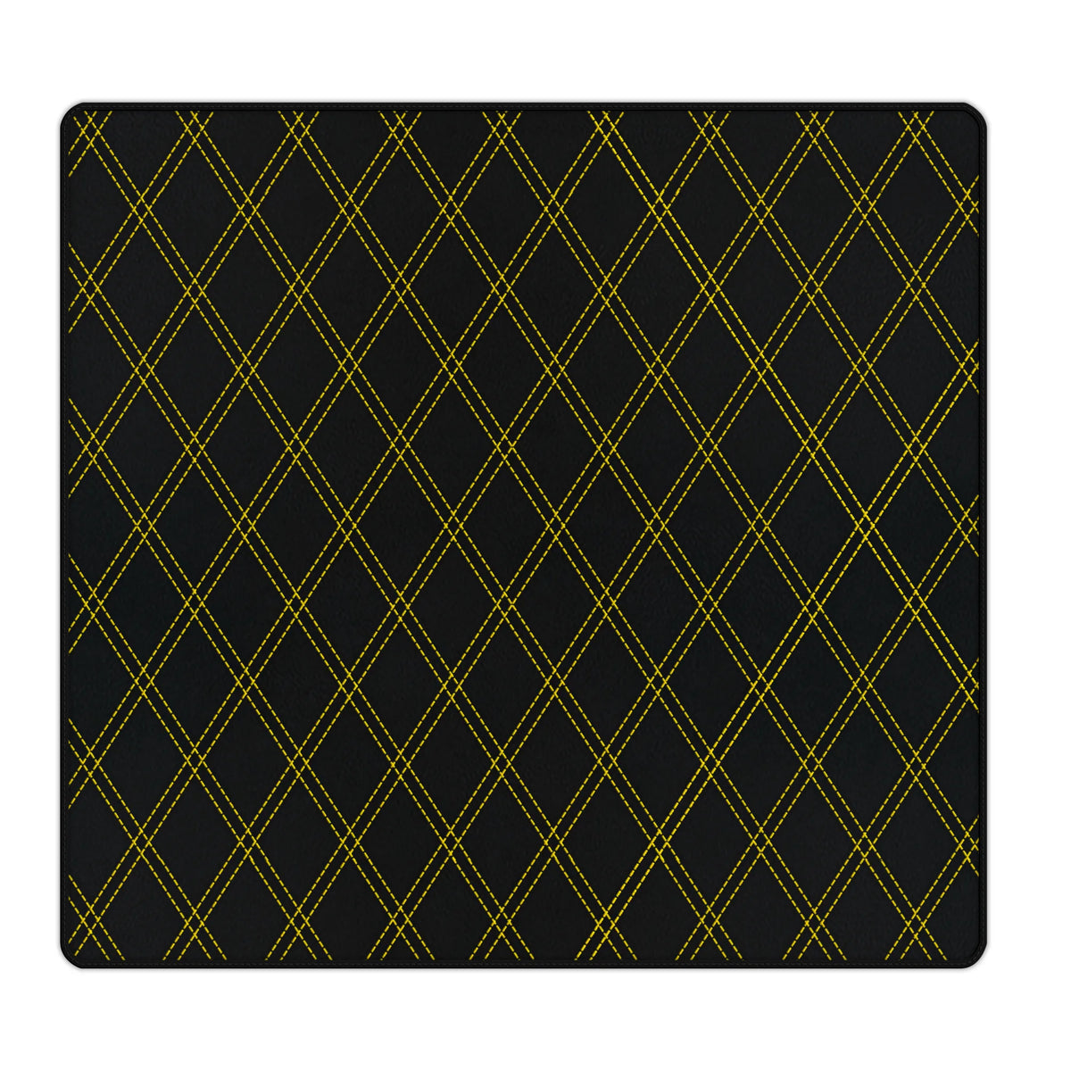 Customizable Leather Trunk Floor Mats with Double Diamond Pattern for Ferrari Portofino (2018-2023)