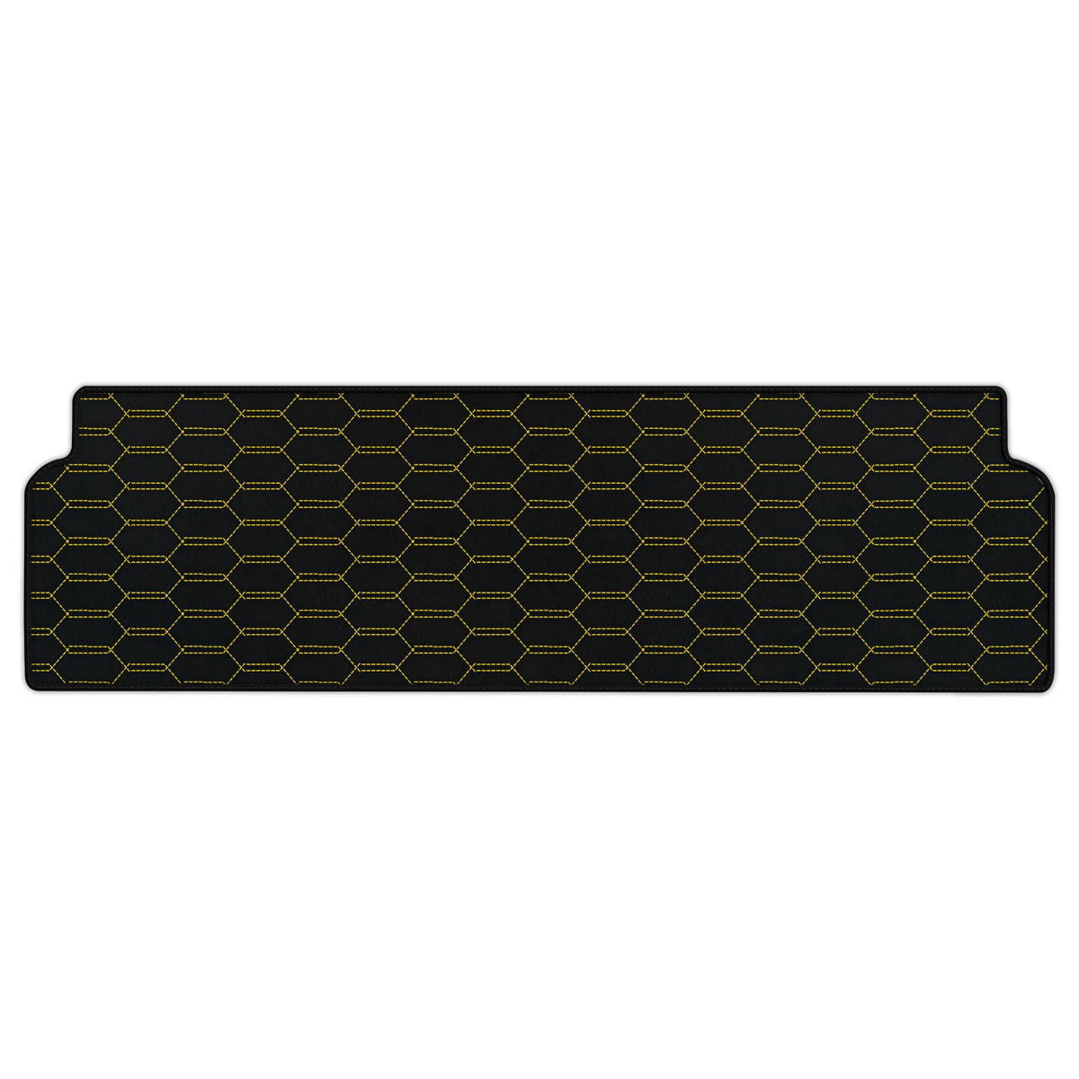Customizable Leather Trunk Floor Mats with Interlaced Hex Pattern for Ferrari Mondial Coupe (1980-1993)