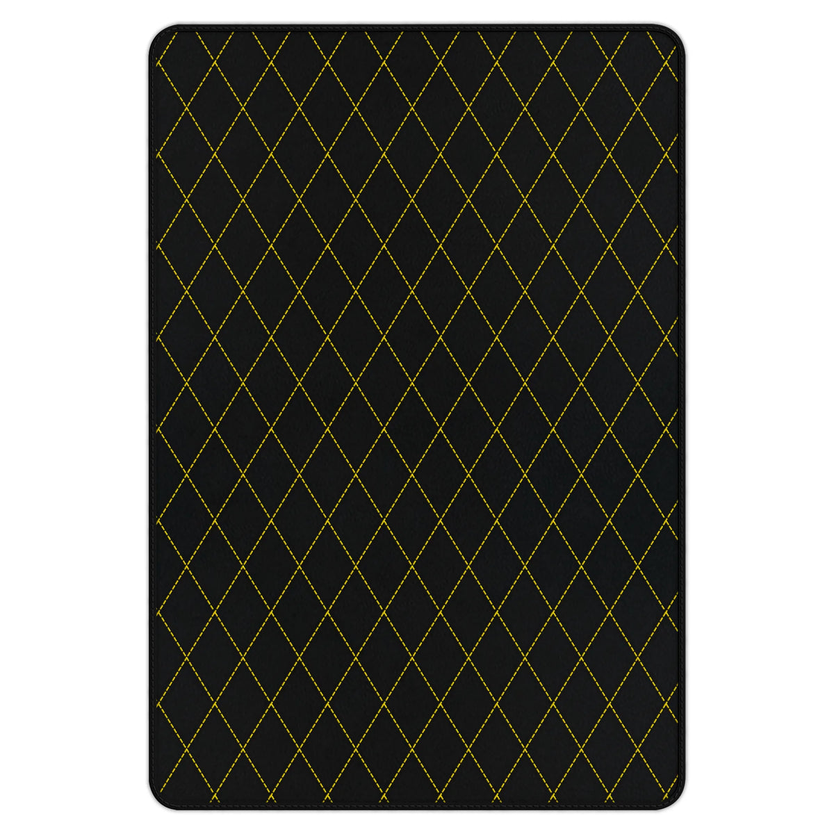 Customizable Leather Trunk Floor Mats with Single Diamond Pattern for Ferrari 458 Spider (2012-2015)