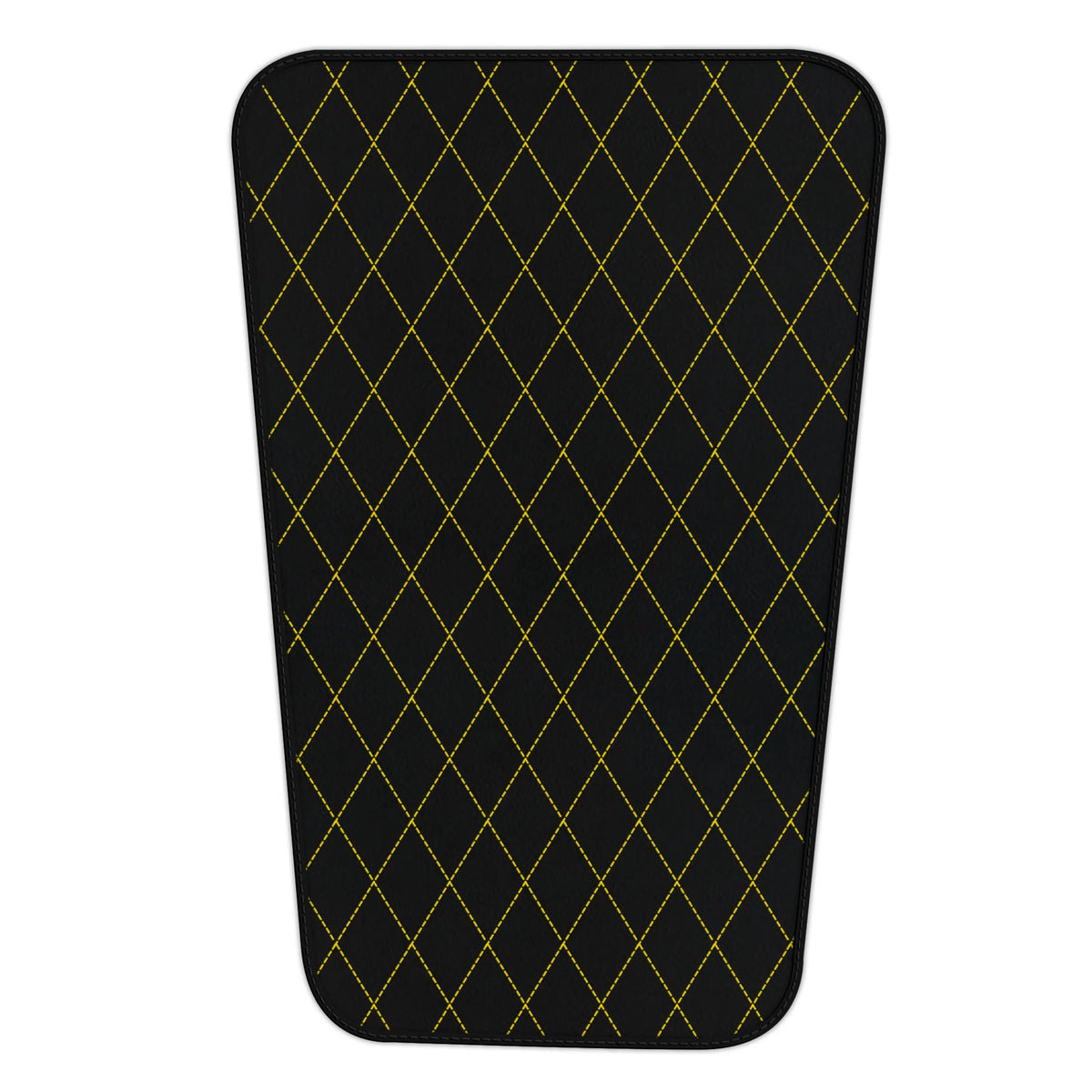 Customizable Leather Trunk Floor Mats with Single Diamond Pattern for Ferrari F8 Spider (2019-2023)