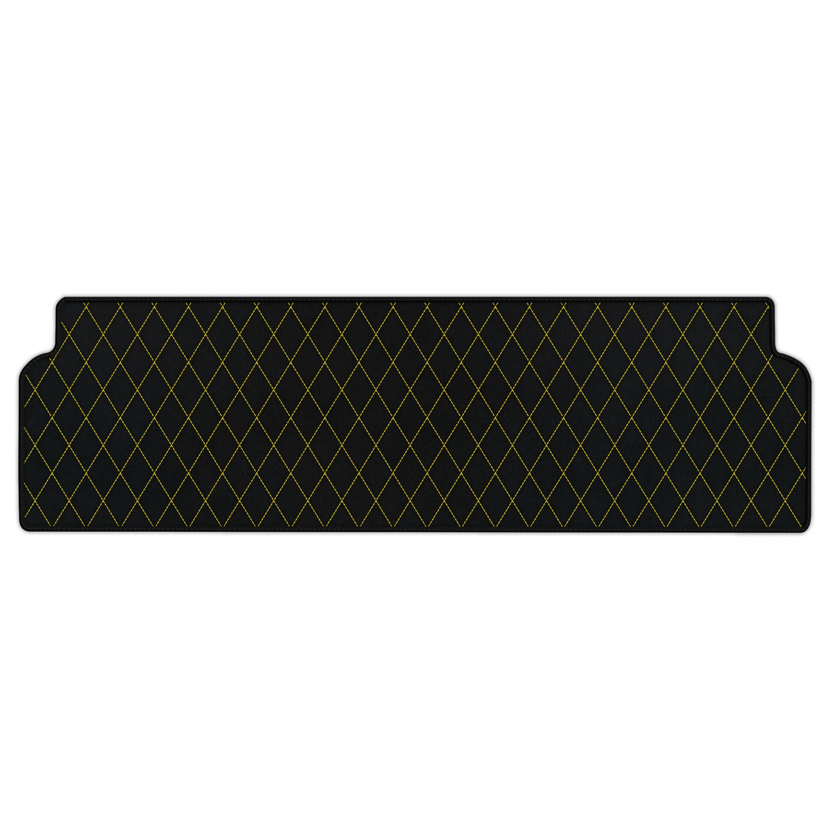 Customizable Leather Trunk Floor Mats with Single Diamond Pattern for Ferrari Mondial Coupe (1980-1993)