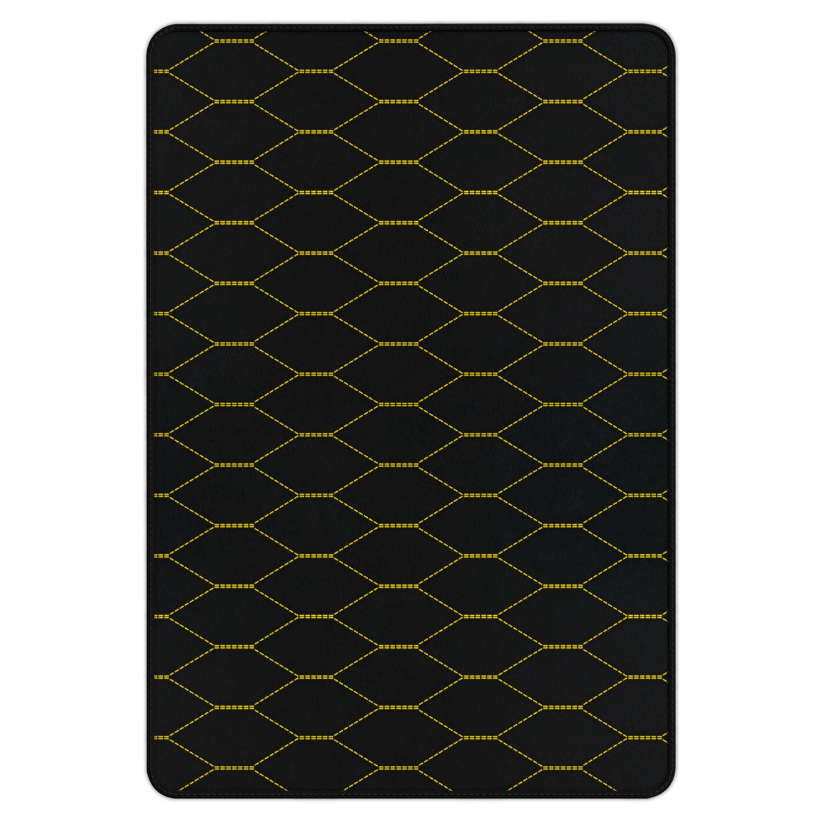 Customizable Leather Trunk Floor Mats with Viper Hex Pattern for Ferrari 458 Spider (2012-2015)