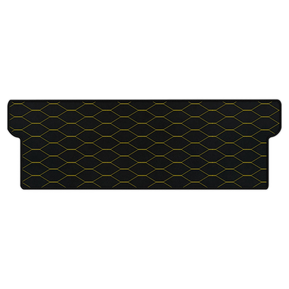Customizable Leather Trunk Floor Mats with Viper Hex Pattern for Ferrari Dino GT4 (1973-1979)