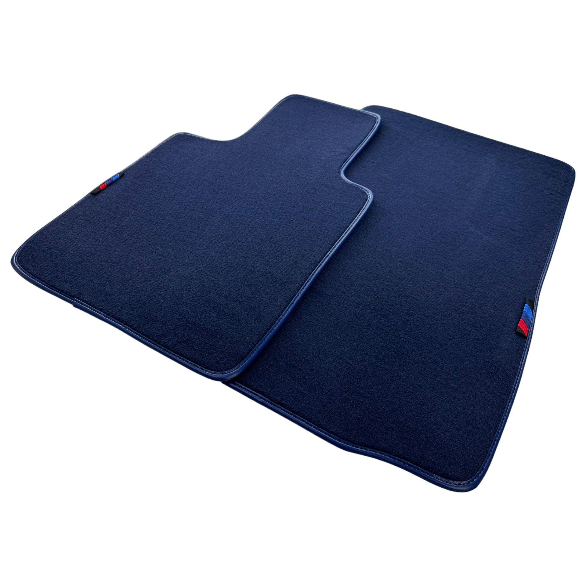 Dark Blue Floor Mats For BMW Z4 Series E86 Coupe (2003-2008) With M Package - AutoWin
