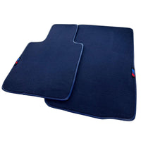 Dark Blue Floor Mats For BMW Z4 Series G29 With M Package - AutoWin