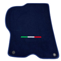 Dark Blue Italian Edition Floor Mats for Ferrari GTC4 Lusso 2016-2023