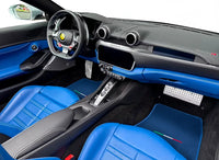 Dark Blue Floor Mats For Ferrari Portofino (2018-2023) Italian Edition