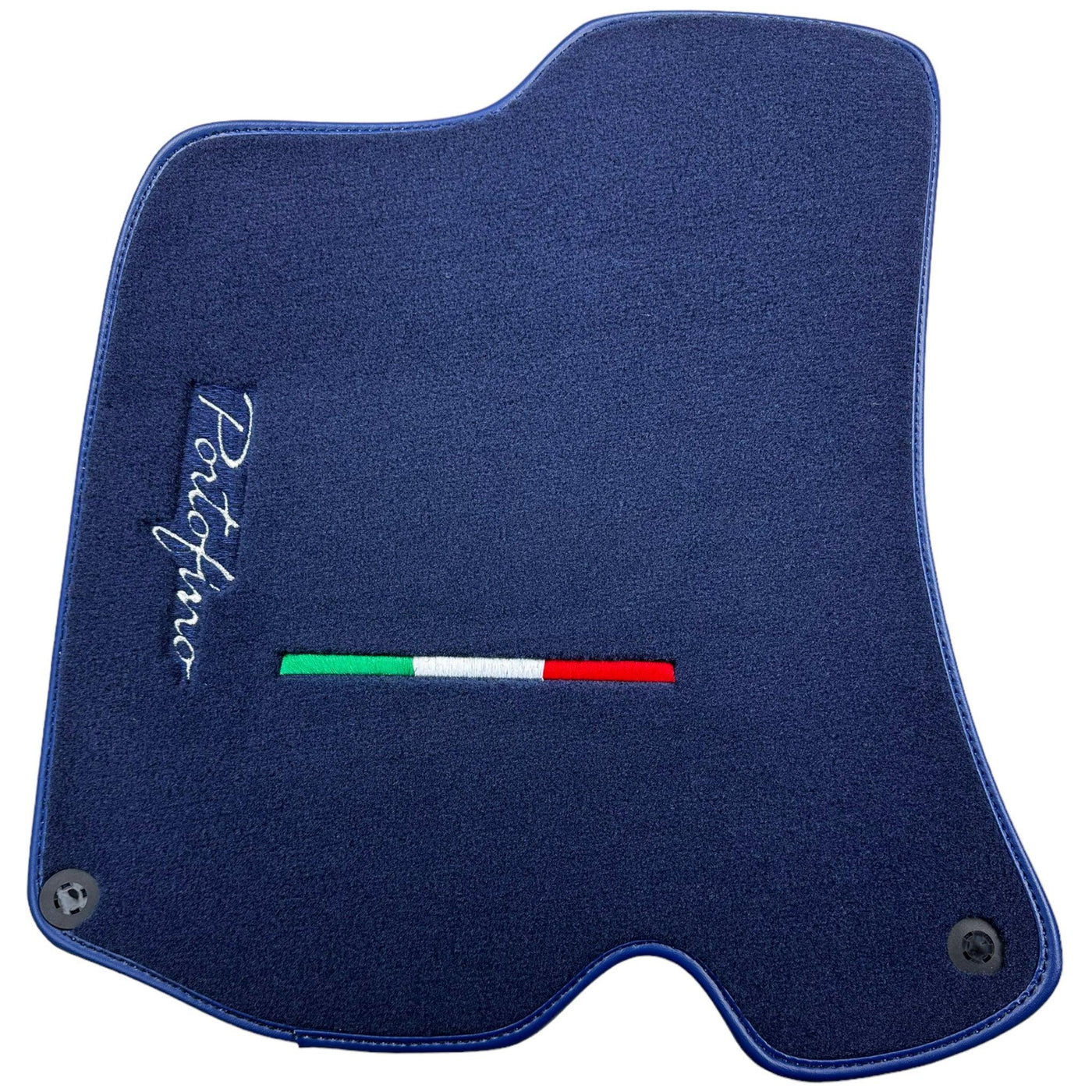 Dark Blue Floor Mats for Ferrari Portofino (2018-2023) Italian Edition - AutoWin