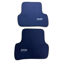 Dark Blue Floor Mats For Mercedes-Benz C-Class W204 (2007-2014) - AutoWin