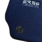 Dark Blue Floor Mats For Mercedes-Benz C-Class W204 (2007-2014) - AutoWin