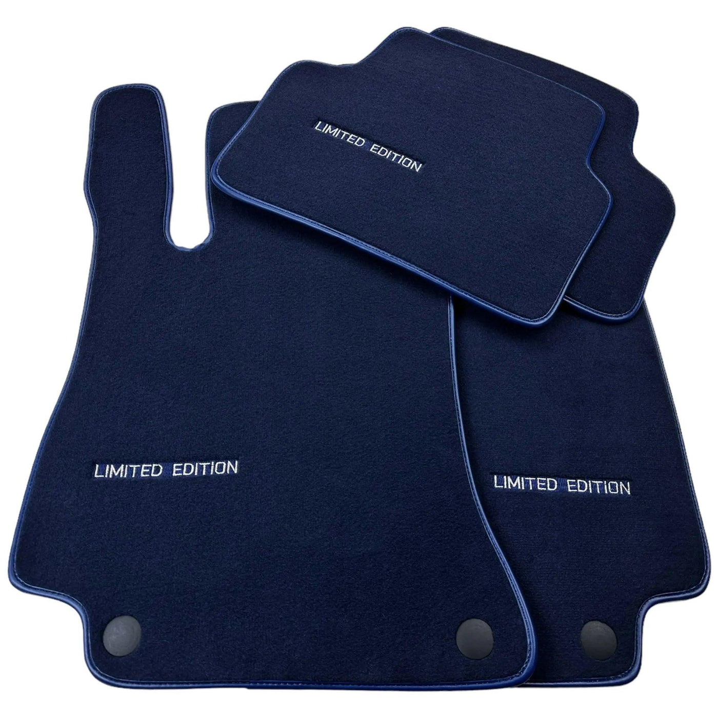 Dark Blue Floor Mats For Mercedes Benz GLE-Class C167 Coupe - 5 Seats (2020-2023) Hybrid | Limited Edition - AutoWin