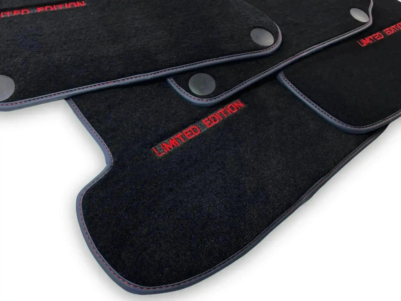 Dark Blue Floor Mats For Mercedes Benz GLE-Class W166 Allrounder (2015-2019) | Limited Edition - AutoWin