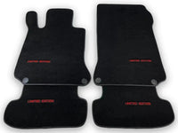 Dark Blue Floor Mats For Mercedes Benz GLK-Class X204 (2012-2015) | Limited Edition - AutoWin