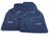 Dark Blue Floor Mats for Porsche 911 - 996 (1998-2004) - AutoWin