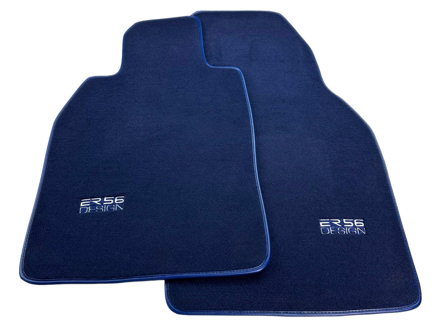 Dark Blue Floor Mats for Porsche 987 Boxster (2005-2012) | Er56 Design - AutoWin