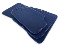 Dark Blue Mats For BMW M8 F93 4-door Gran Coupe With M Package - AutoWin