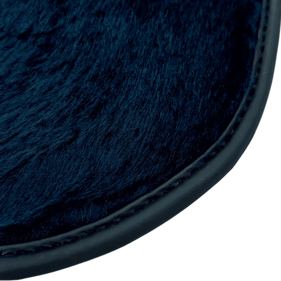 Dark Blue Sheepskin Floor Mats for Rolls-Royce Ghost Series I (2010–2020)