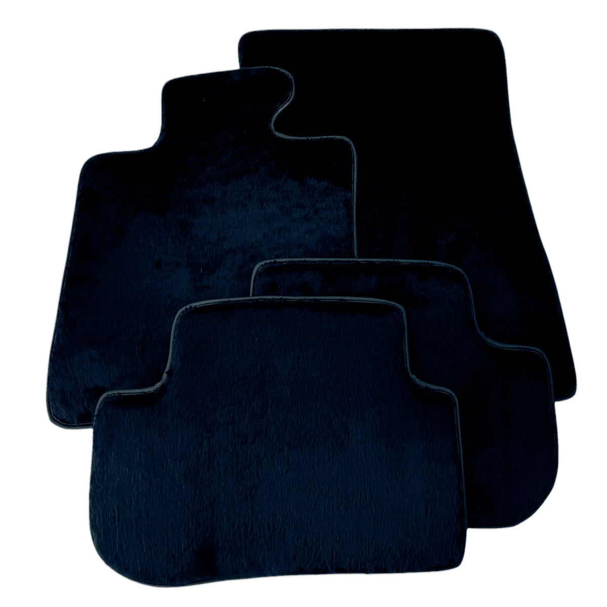 Dark Blue Sheepskin Floor Mats for Rolls-Royce Ghost Series II (2021-2024)