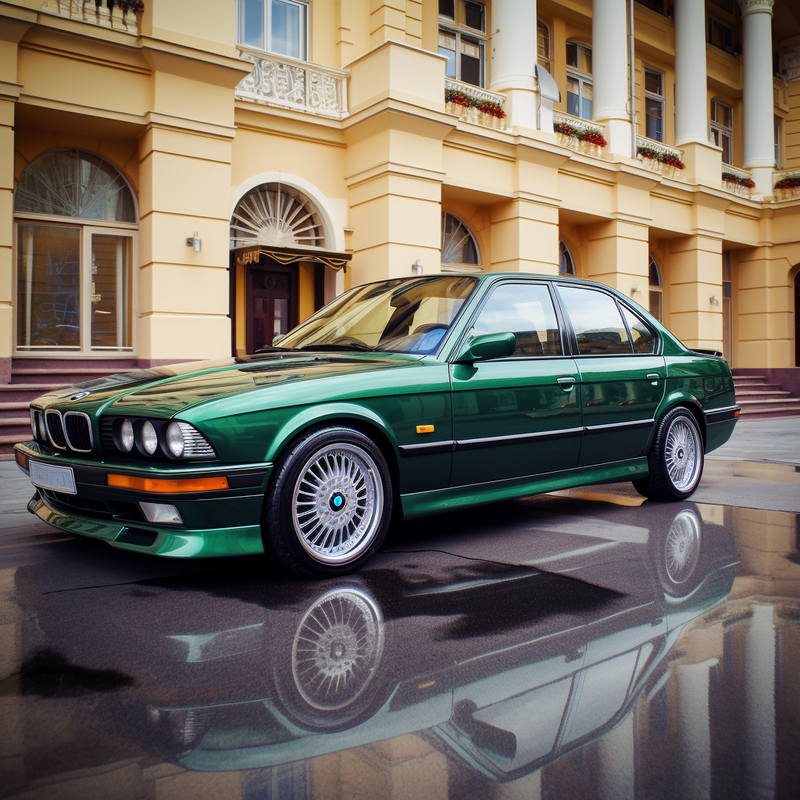سجادات أرضية فاخرة لسيارتك BMW M5 E34 (1989-1995)