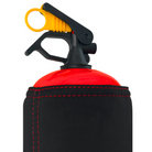 Ferrari Fire Extinguisher Cover – Black Alcantara with Red Stitching