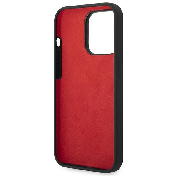 Ferrari Silicone Metal Logo Hardcase for iPhone 14 Pro Max 6.7" - AutoWin