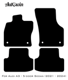 Floor Mats for Audi A3 - 5-door Sedan (2021 - 2024) ER56 Design - AutoWin