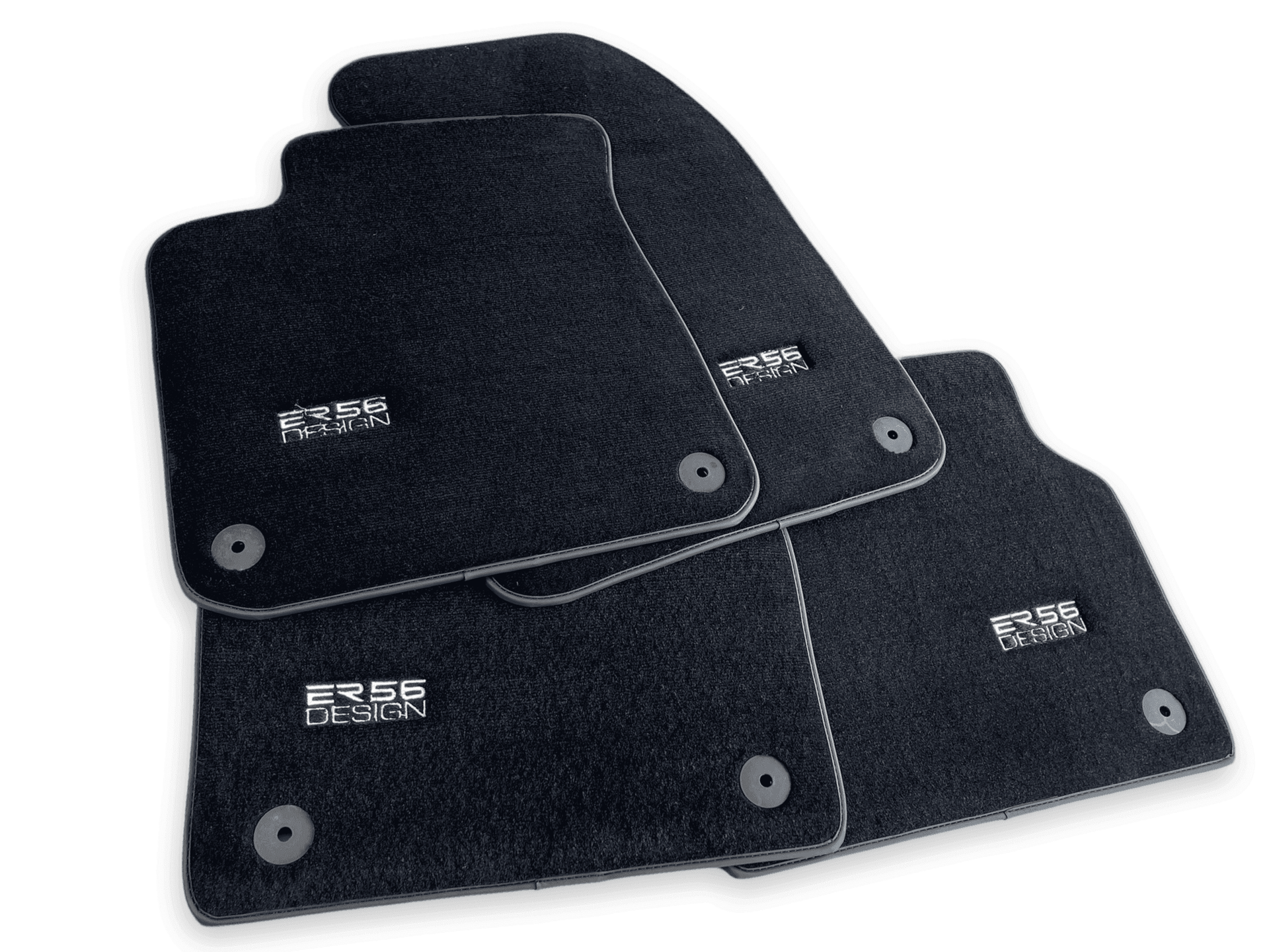 Floor Mats for Audi A6 - C6 Avant (2004-2008) ER56 Design - AutoWin