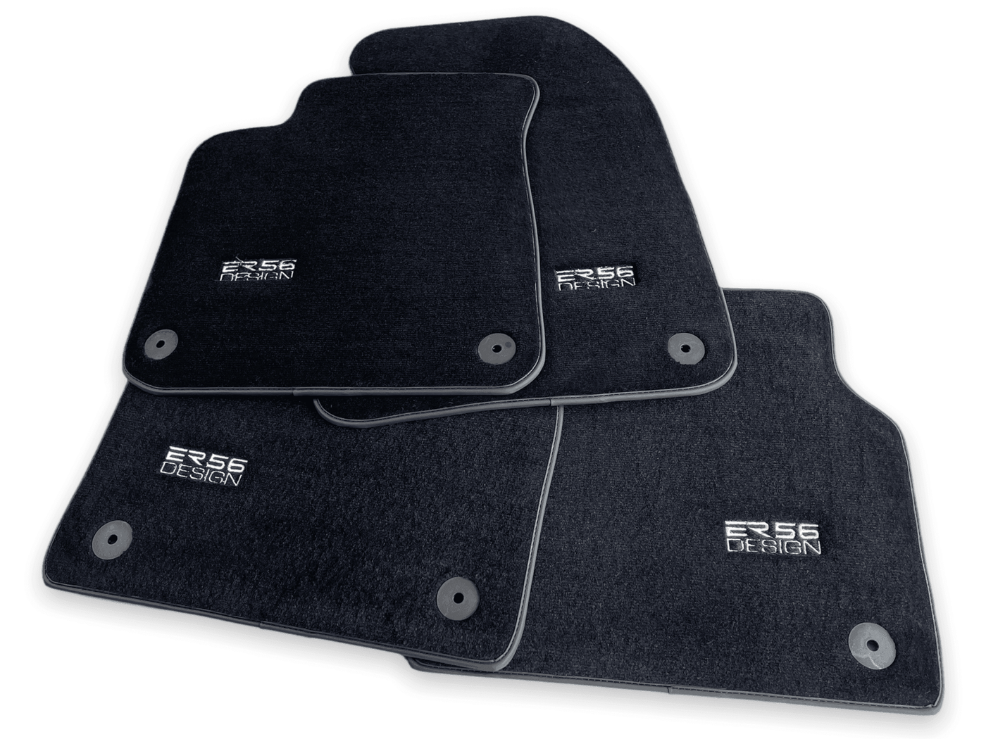 Floor Mats for Audi A6 - C6 Avant Facelift (2008-2011) ER56 Design - AutoWin