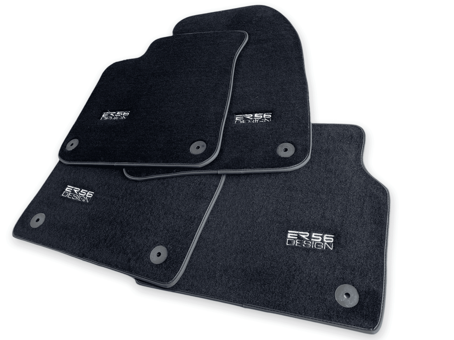 Floor Mats for Audi A6 - C6 Sedan (2004-2008) ER56 Design - AutoWin