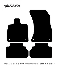 Floor Mats for Audi Q5 FYT Sportback (2021-2024) ER56 Design - AutoWin
