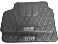 Floor Mats For BMW F74 Gran Coupe (2025-2026) Black Leather Er56 Design - AutoWin