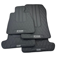 Floor Mats For BMW 8 Series G15 2-door Coupe Black Leather Er56 Design - AutoWin