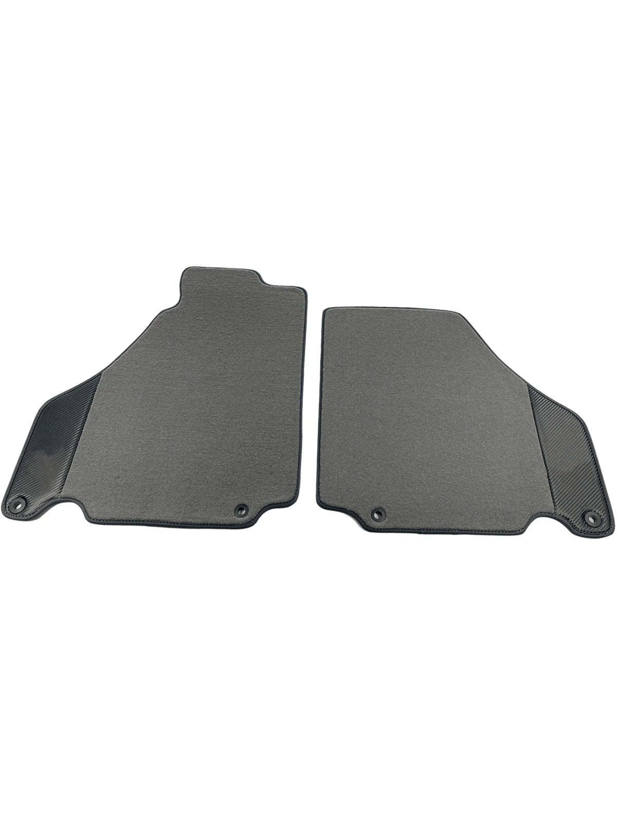 Floor Mats For Ferrari 360 Modena 1999-2005 Gray With Carbon Fiber Leather - AutoWin