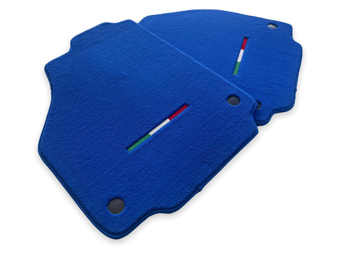 Floor Mats For Ferrari 458 GT2 2012-2015 Blue Autowin Brand Italian Edition