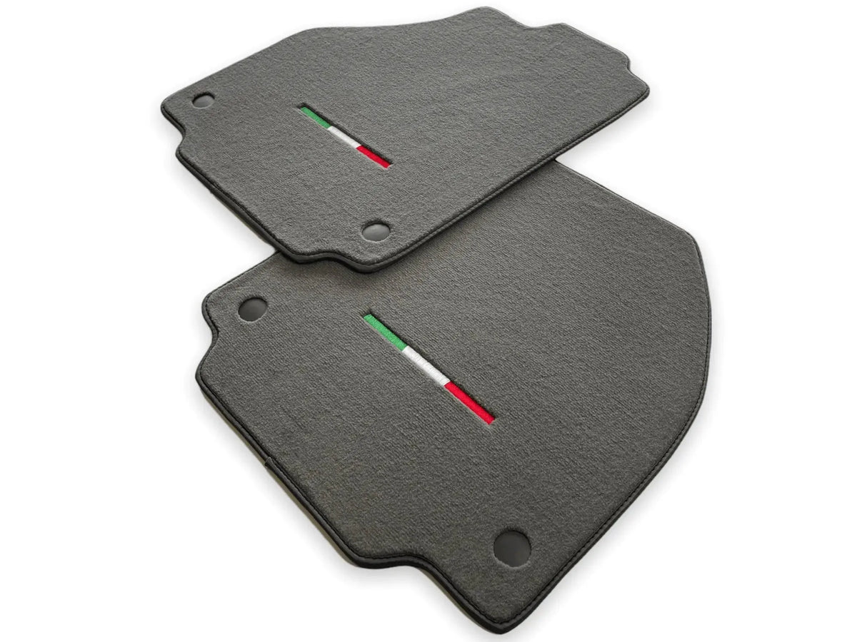 Floor Mats For Ferrari 458 GT2 2012-2015 Gray Autowin Brand Italian Edition
