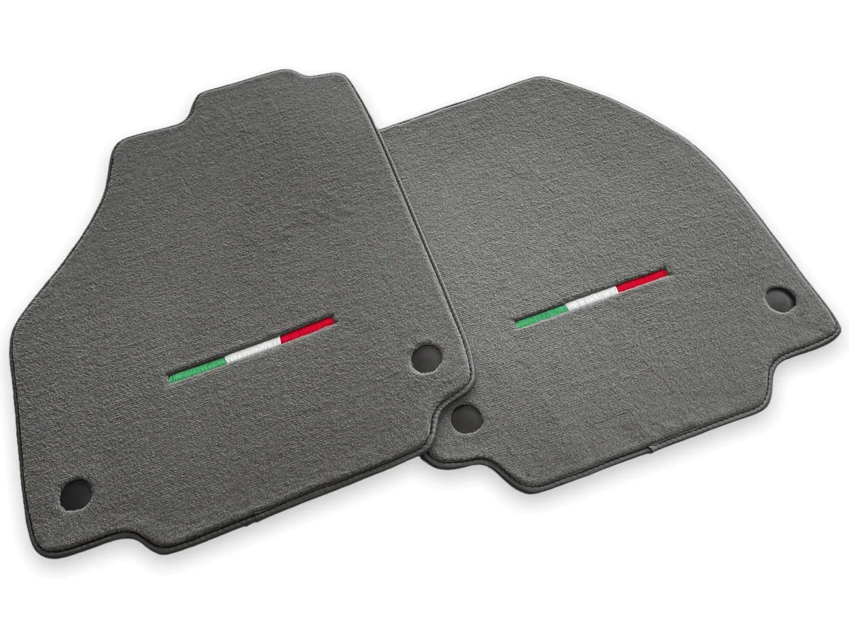 Floor Mats For Ferrari 458 GT2 2012-2015 Gray Autowin Brand Italian Edition