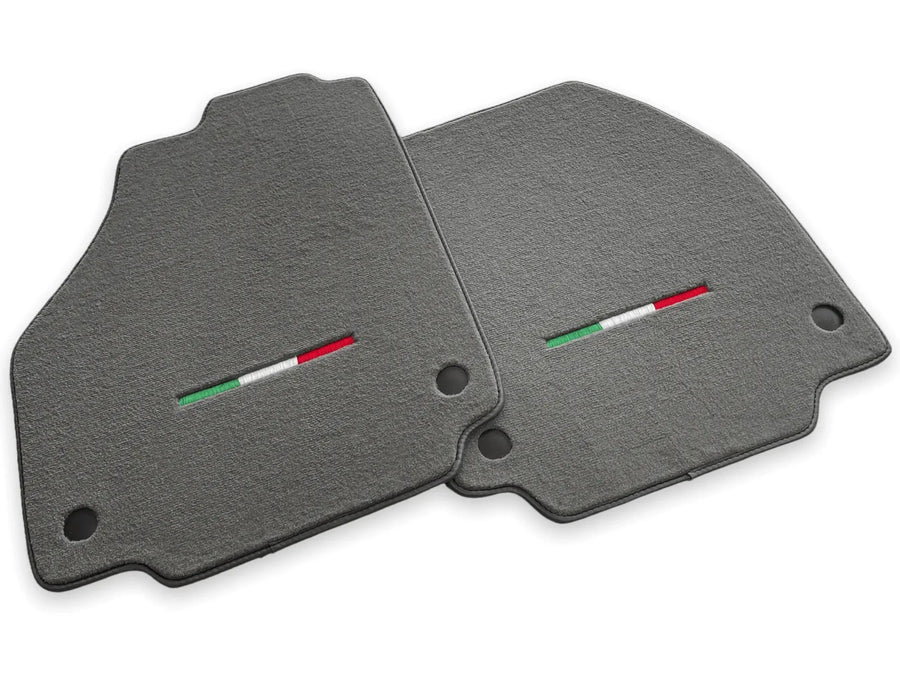 Floor Mats For Ferrari 458 GT2 2012-2015 Gray Autowin Brand Italian Edition