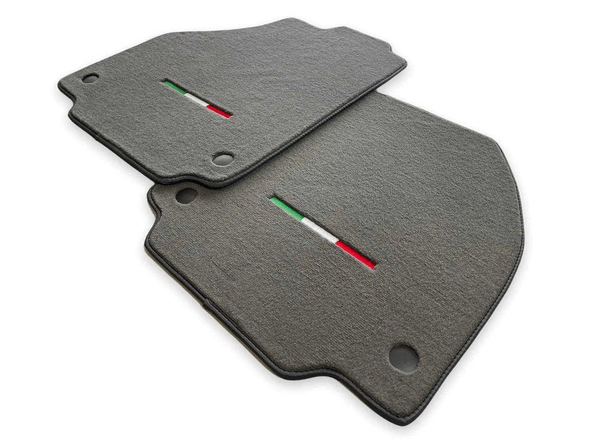 Floor Mats For Ferrari 458 GT2 2012-2015 Gray Autowin Brand Italian Edition