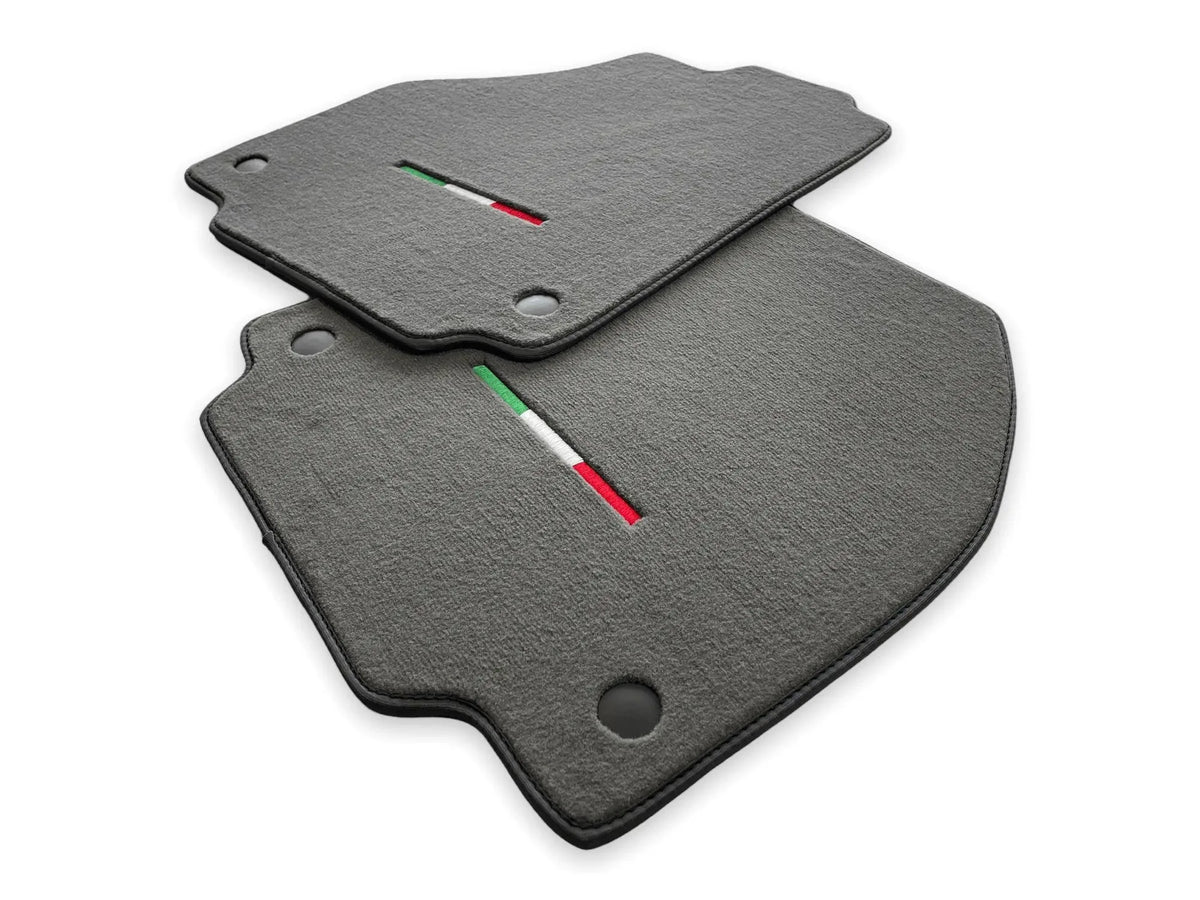 Floor Mats For Ferrari 458 GT2 2012-2015 Gray Autowin Brand Italian Edition