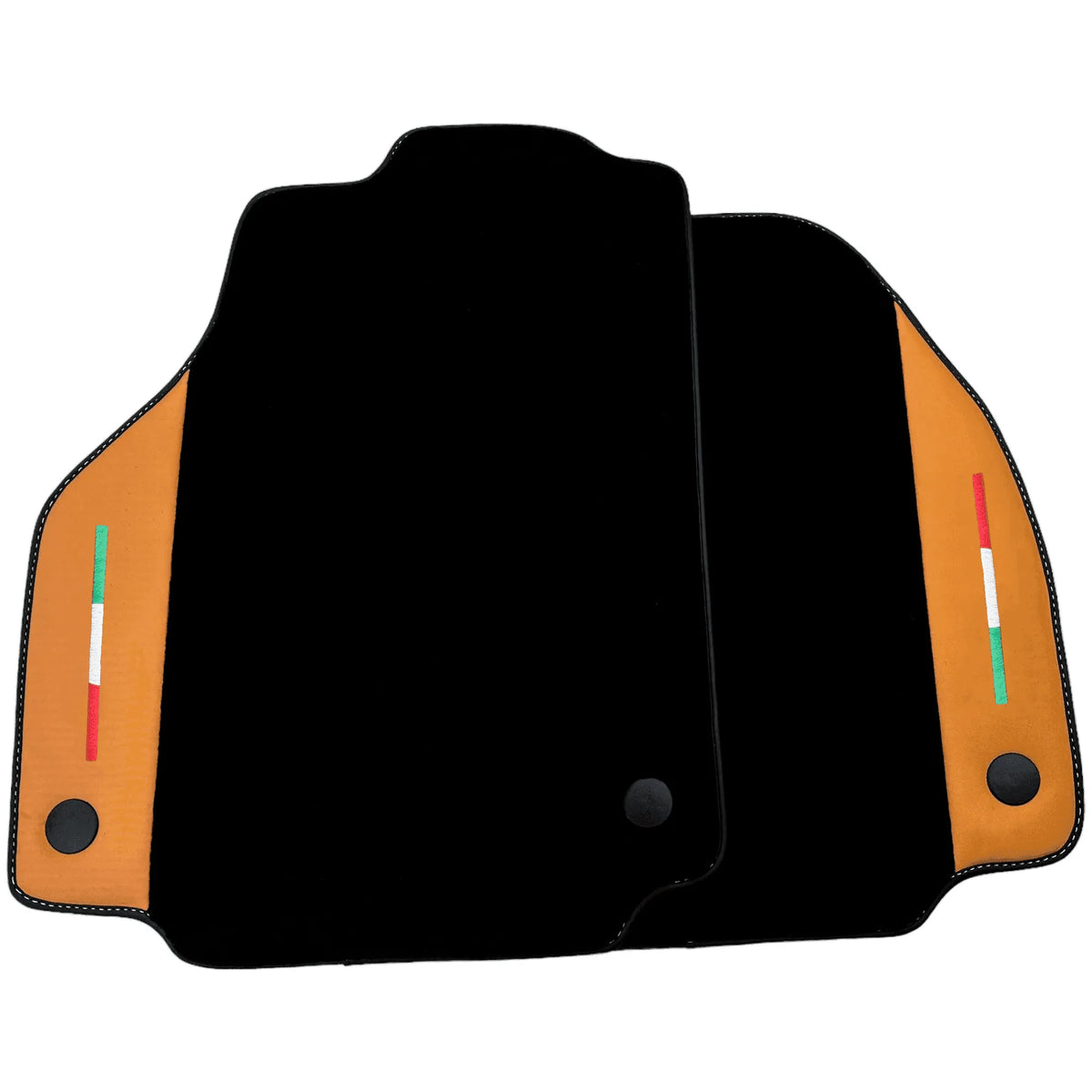 Floor Mats for Ferrari 458 GT2 (2012-2015) with Beige Tradizione Nappa Leather