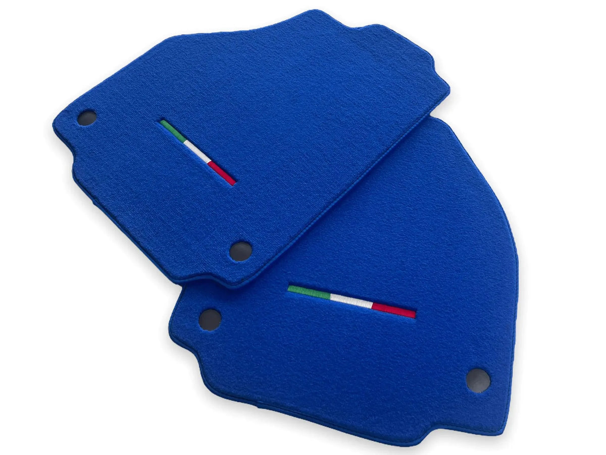 Floor Mats For Ferrari 458 Italia 2009-2015 Blue Autowin Brand Italian Edition - AutoWin
